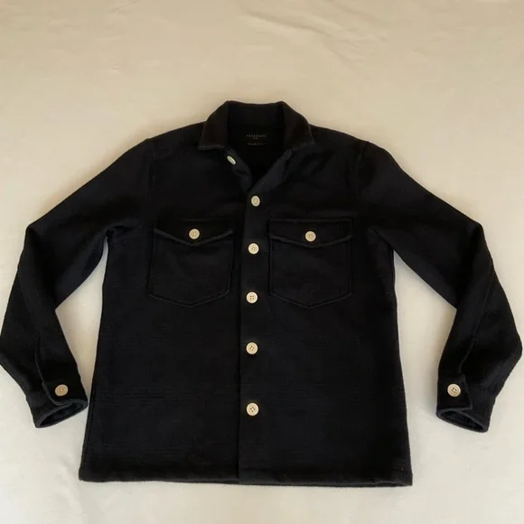 All Saints Kitara Relaxed Fit Jacket in BlackSize Small